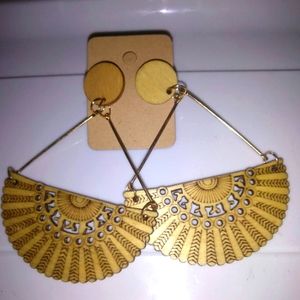 Bohemian Wood Earrings